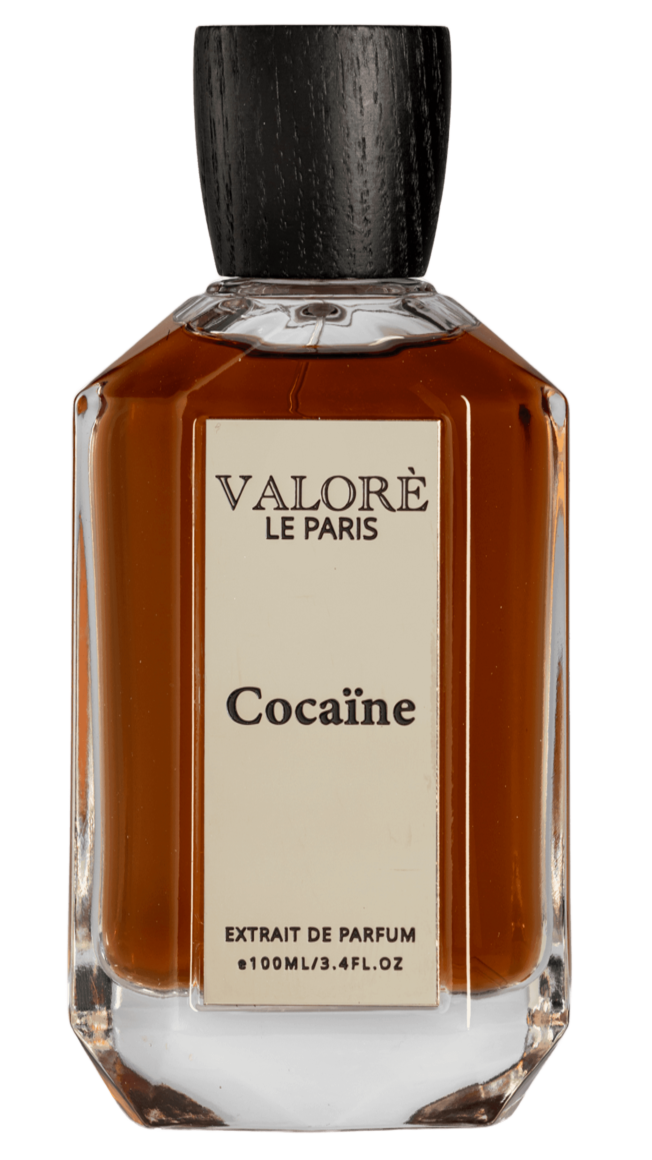 Auresvé Noir Impéral perfume bottle on deep crimson background